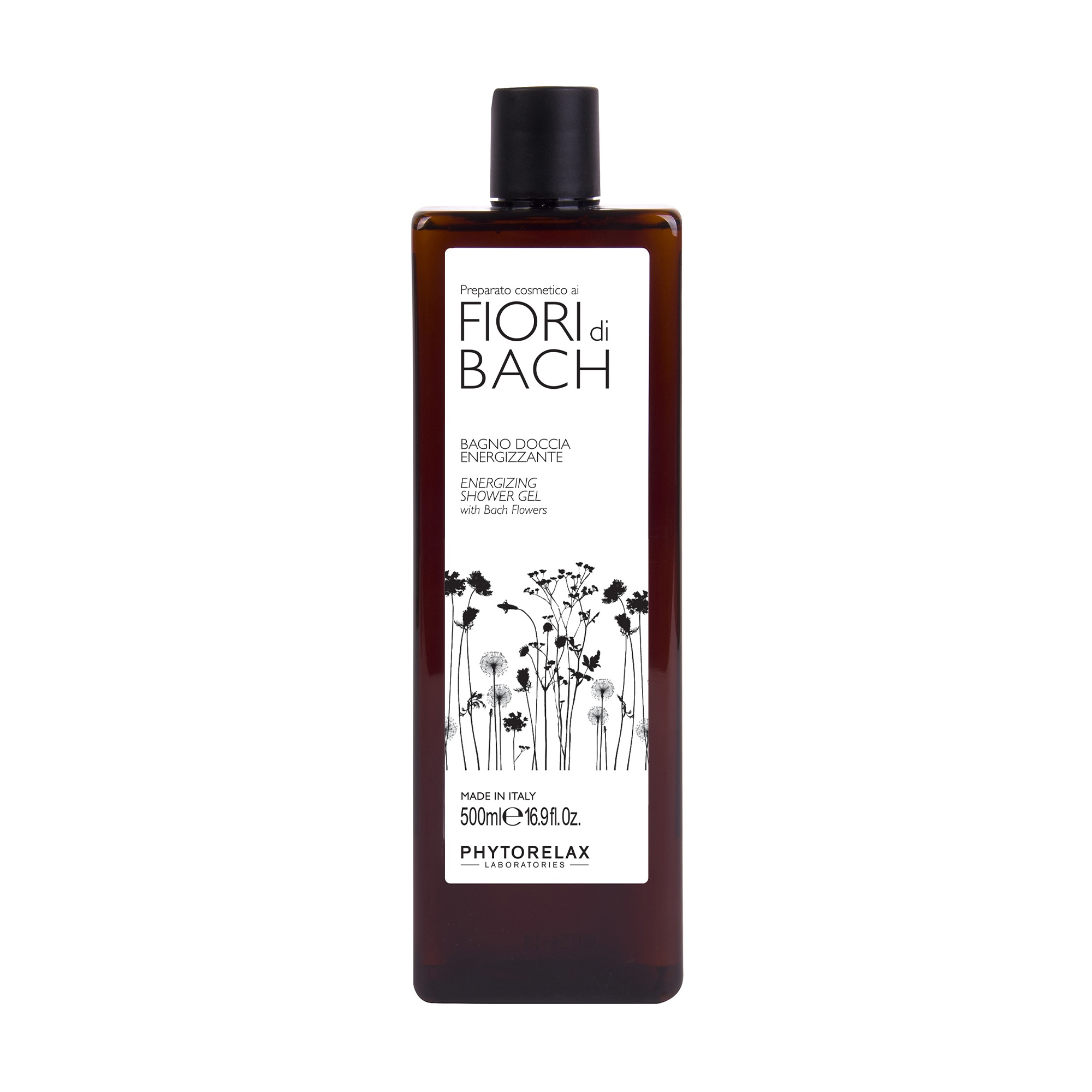 Гель для душу Phytorelax Laboratories Fiori Di Bach Energizing Shower Gel, 500 мл